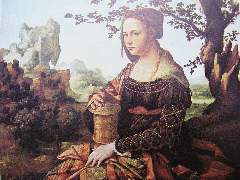 Jan van Scorel Maria Magdalena Sweden oil painting art